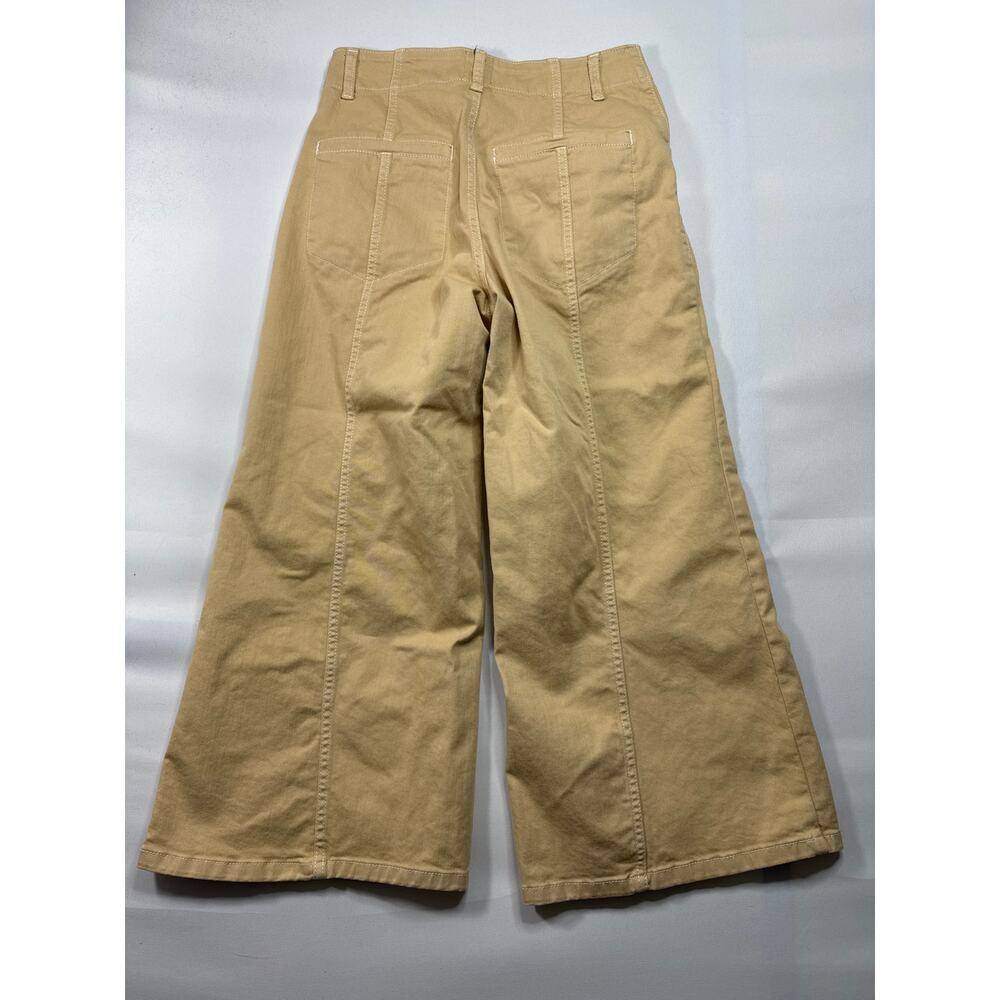 Maeve by Anthropologie Women's The Colette Hi-Rise Crop Wide-Leg Jeans -27x22.5* - Picture 6 of 6